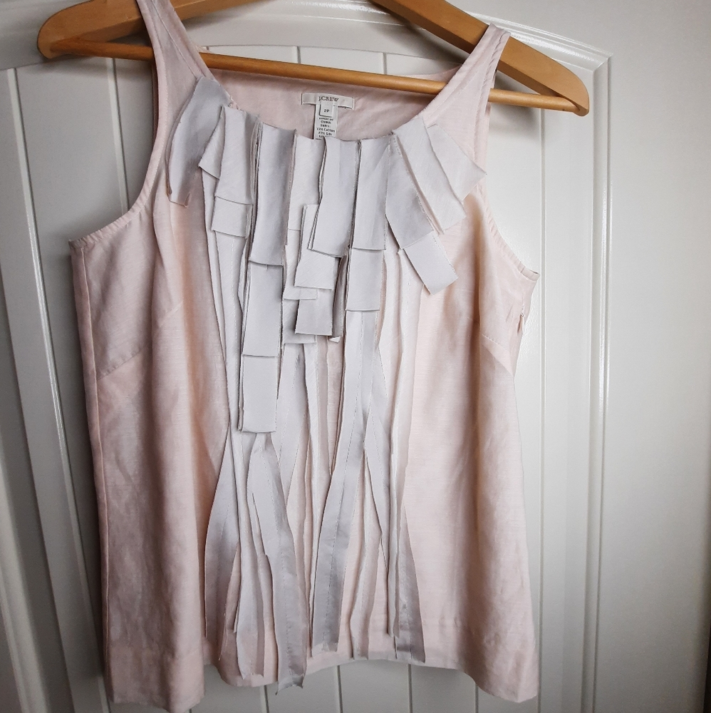 J Crew soft pink tank